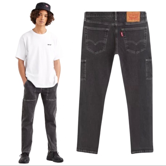 Levi’s 502™ HI-BALL UTILITY JEANS Perfect 10 Black {Levi’s Japan) A20510001 - Picture 5 of 12